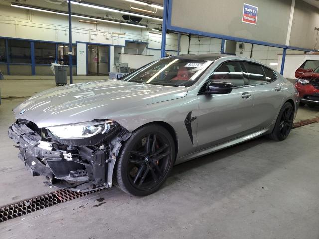 BMW M8 2021 silver  gas WBSGV0C03MCF16249 photo #1