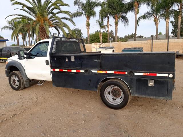 FORD F550 SUPER 2012 white chassis gas 1FDUF5GY6CEB43112 photo #3