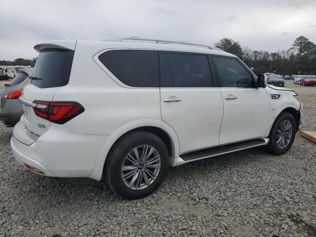 INFINITI QX80 LUXE 2019 white  gas JN8AZ2NF9K9682544 photo #4