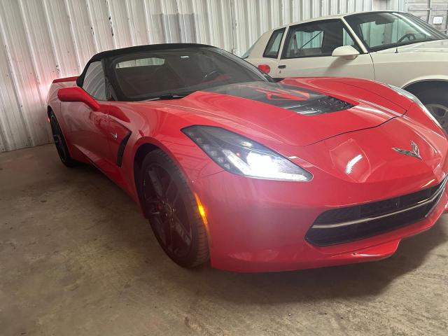 CHEVROLET CORVETTE S 2014 red converti gas 1G1YF3D75E5117036 photo #1