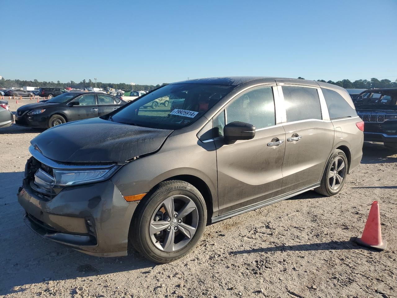 Lot #2996322383 2022 HONDA ODYSSEY EX