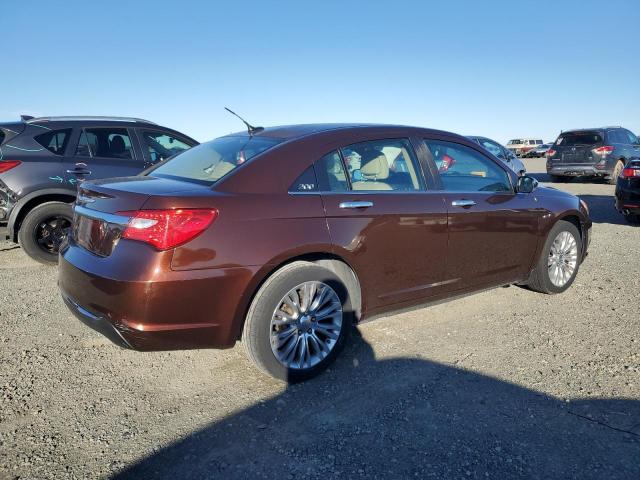 CHRYSLER 200 LIMITE 2012 brown sedan 4d flexible fuel 1C3CCBCG0CN169696 photo #4