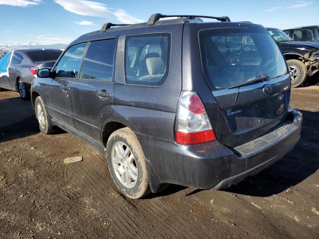 SUBARU FORESTER 2 2008 charcoal  gas JF1SG63658H718542 photo #3