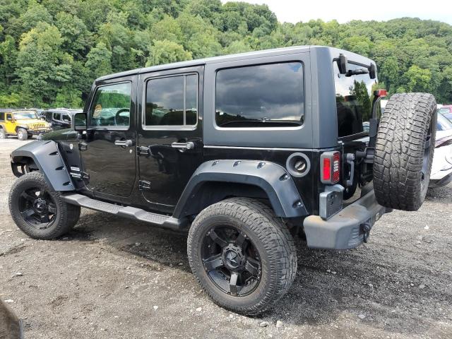 JEEP WRANGLER U 2017 black  flexible fuel 1C4BJWDG6HL505521 photo #3