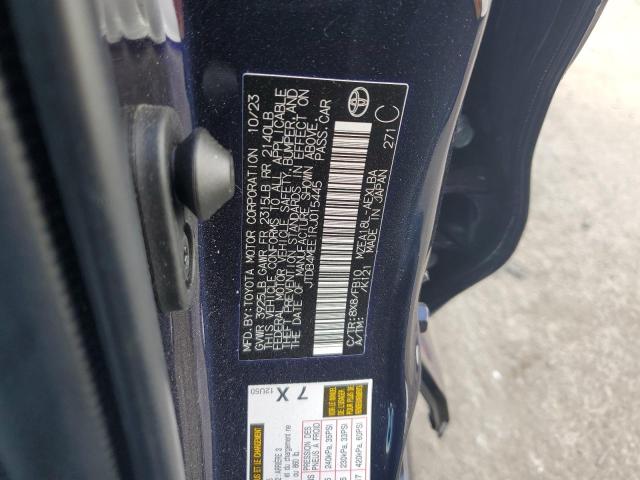 2024 TOYOTA COROLLA LE - JTDB4MEE1RJ015445