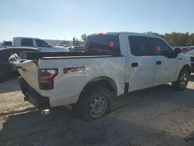 FORD F150 SUPER 2018 white  gas 1FTEW1E54JFD24534 photo #4