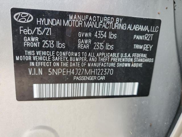 2021 HYUNDAI SONATA LIM - 5NPEH4J27MH122370
