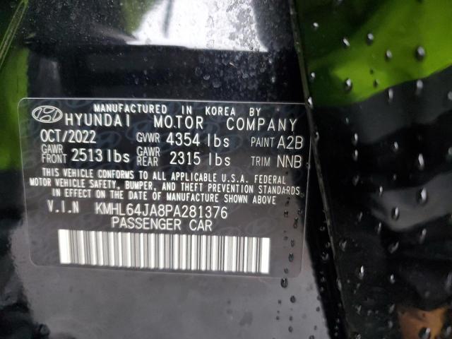 2023 HYUNDAI SONATA SEL KMHL64JA8PA281376
