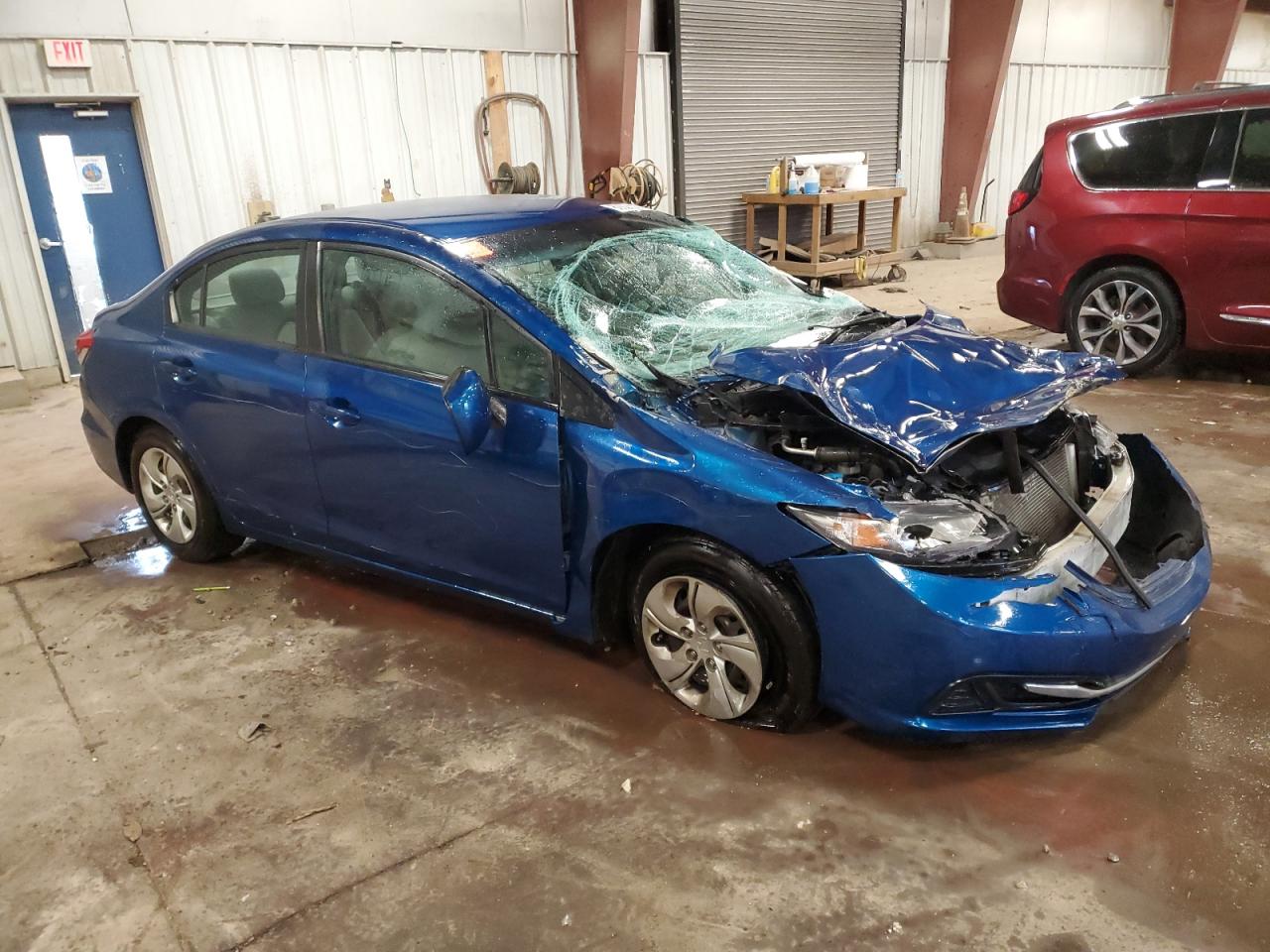 Lot #3009174253 2013 HONDA CIVIC LX