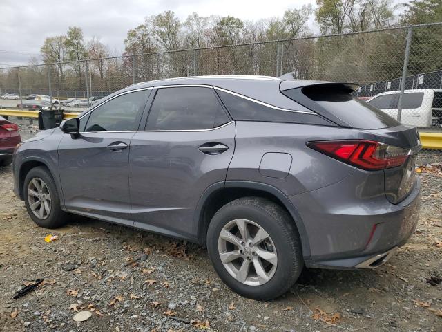 LEXUS RX 350 BAS 2017 gray  gas 2T2BZMCA2HC089187 photo #3