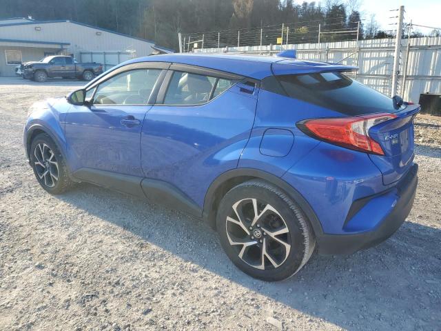 TOYOTA C-HR XLE 2020 blue  gas JTNKHMBXXL1085281 photo #3