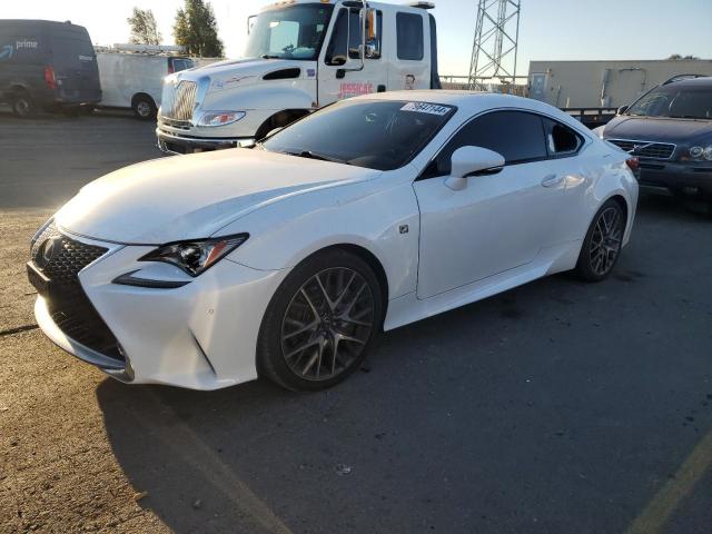 LEXUS RC 350 2016 white  gas JTHHE5BC2G5012784 photo #1