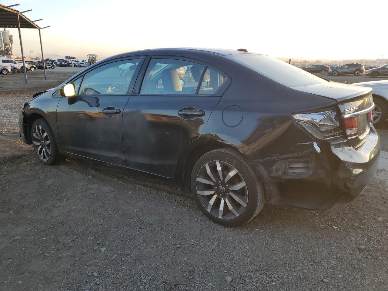 Lot #3008921605 2014 HONDA CIVIC EXL