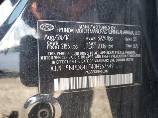 VIN 5NPD84LF4JH267342 2018 HYUNDAI ELANTRA no.12