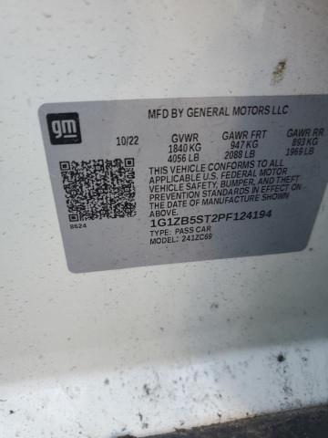 2023 CHEVROLET MALIBU LS - 1G1ZB5ST2PF124194