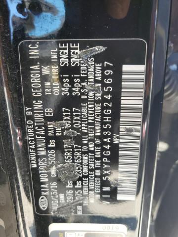 2017 KIA SORENTO LX - 5XYPG4A35HG245697