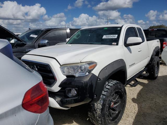 TOYOTA TACOMA ACC 2019 white  gas 5TFRZ5CN2KX073608 photo #1