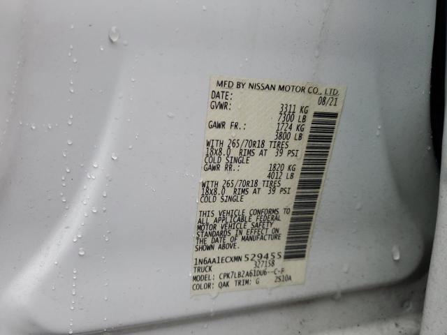 2021 NISSAN TITAN S - 1N6AA1ECXMN529455
