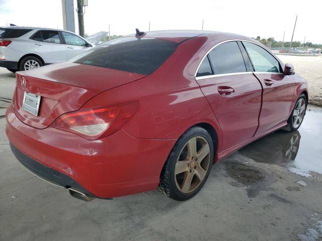 MERCEDES-BENZ CLA 250 2015 red sedan 4d gas WDDSJ4EB4FN187865 photo #4