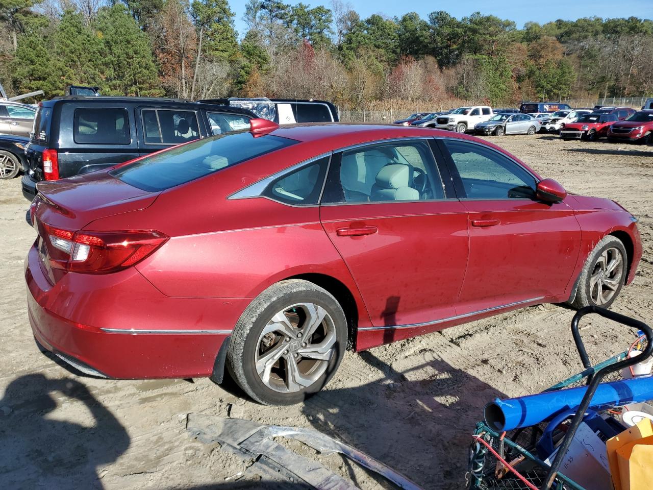 Lot #3020904893 2018 HONDA ACCORD EXL