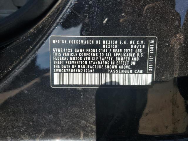 2019 VOLKSWAGEN JETTA S - 3VWCB7BU6KM212396