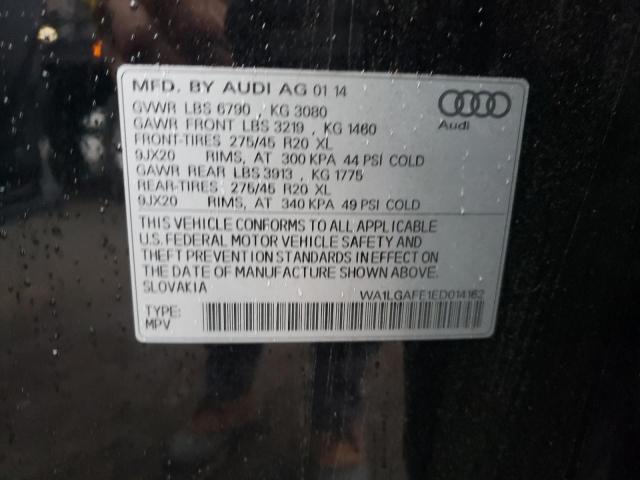 VIN WA1LGAFE1ED014162 2014 AUDI Q7 no.13