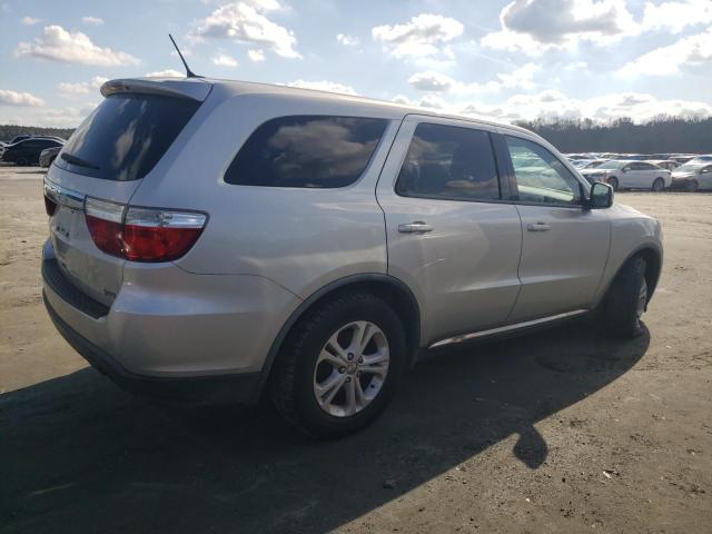 DODGE DURANGO EX 2011 silver 4dr spor flexible fuel 1D4RE2GGXBC682378 photo #4