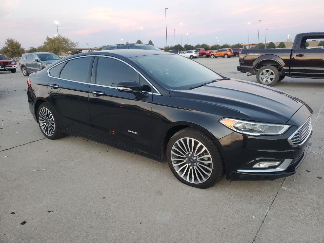 Lot #3005999750 2018 FORD FUSION TIT