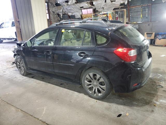 SUBARU IMPREZA SP 2013 black  gas JF1GPAL69D2900461 photo #3