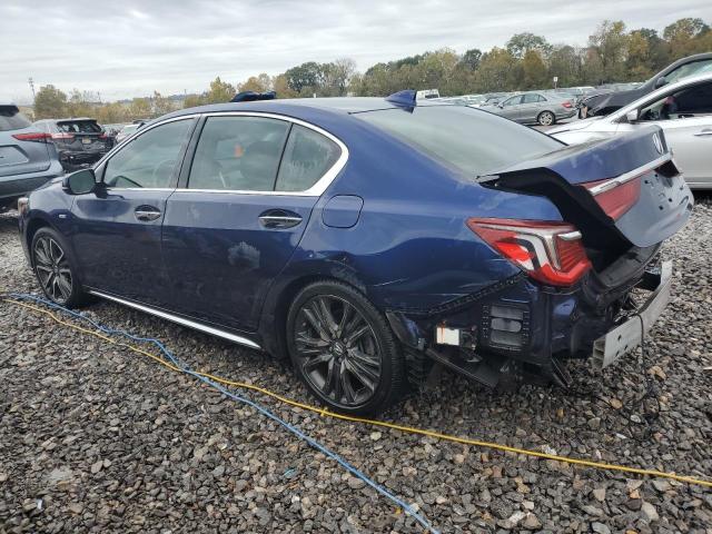 ACURA RLX SPORT 2018 blue  hybrid engine JH4KC2F99JC000045 photo #3