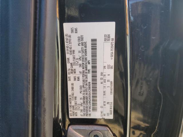 2016 FORD ESCAPE SE - 1FMCU9GX0GUC58509