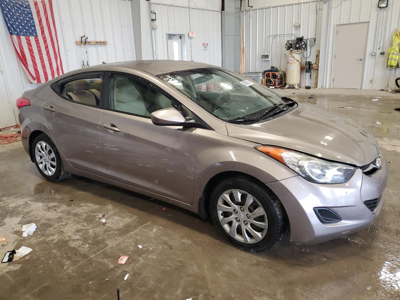 Lot #2986868977 2012 HYUNDAI ELANTRA GL