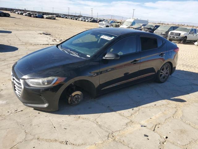 HYUNDAI ELANTRA SE 2018 black  gas 5NPD84LF8JH353897 photo #1