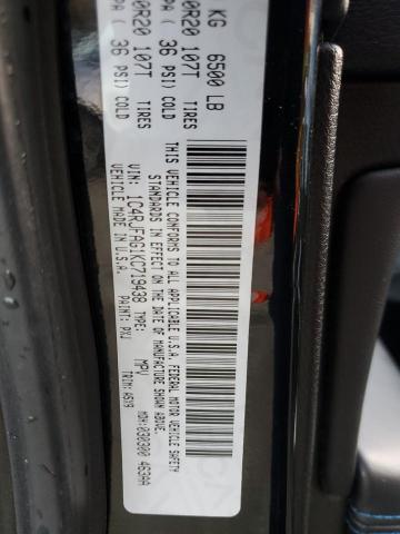 2019 JEEP GRAND CHER - 1C4RJFAG1KC719438