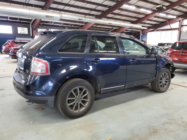 FORD EDGE SEL 2008 blue  gas 2FMDK48C48BB32721 photo #4