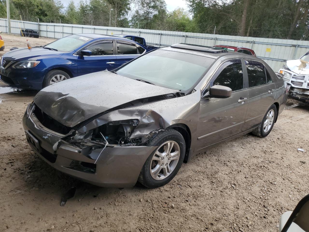 Lot #3045871645 2007 HONDA ACCORD EX