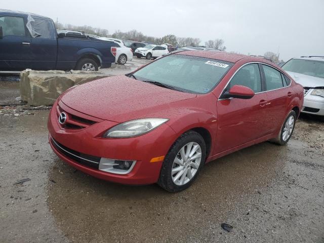 MAZDA 6 I 2011 red sedan 4d gas 1YVHZ8CH9B5M17058 photo #1