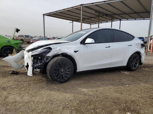 TESLA MODEL Y 2024 white  electric 7SAYGDEEXRF104913 photo #1