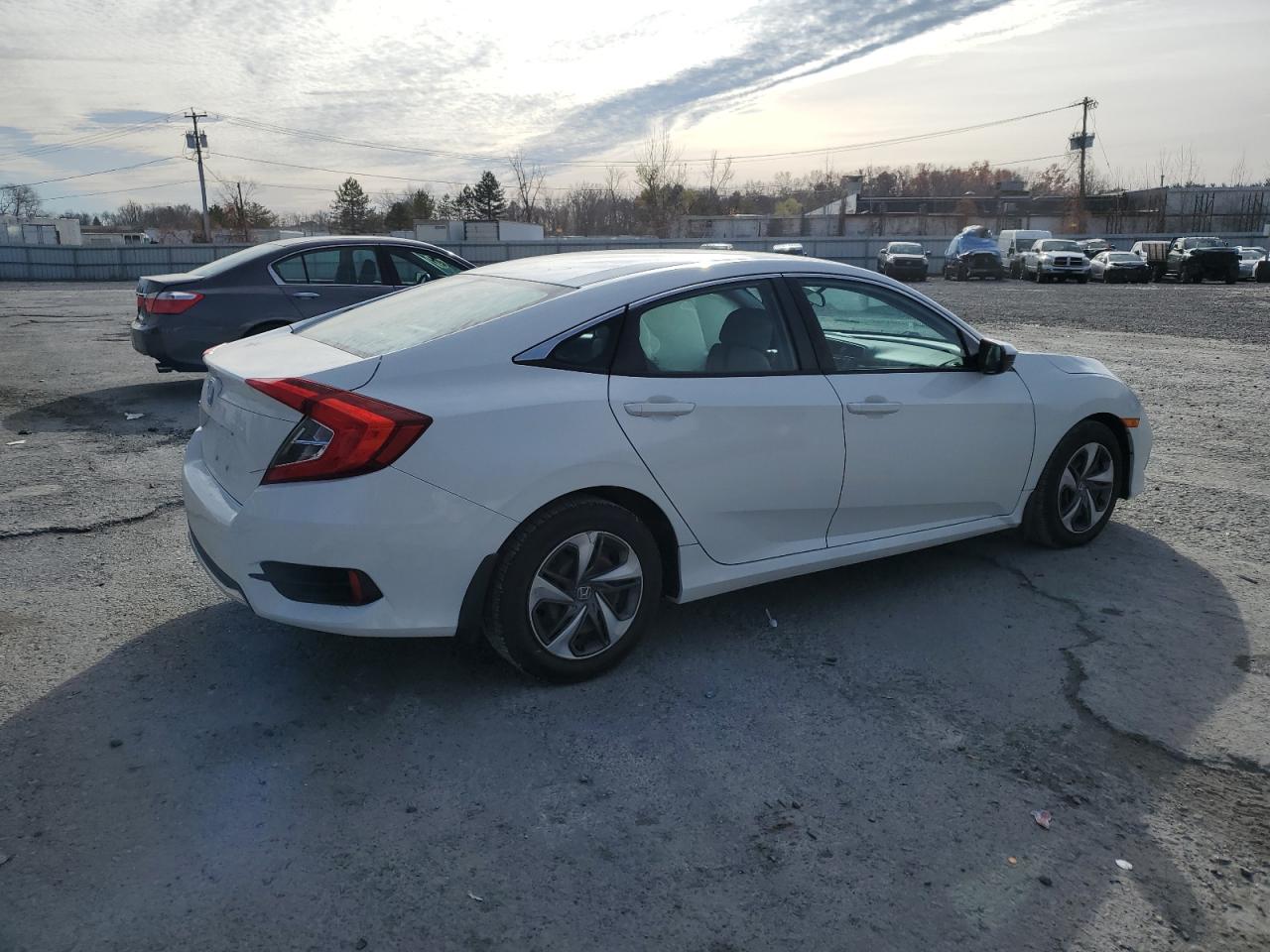 Lot #3034347086 2019 HONDA CIVIC LX