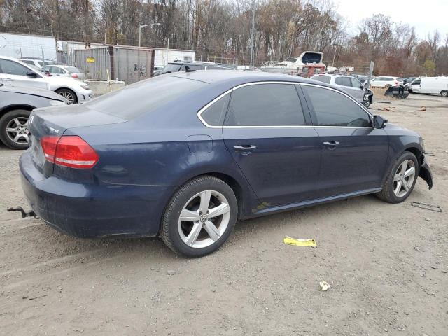 VOLKSWAGEN PASSAT SE 2015 blue  diesel 1VWBV7A37FC086391 photo #4