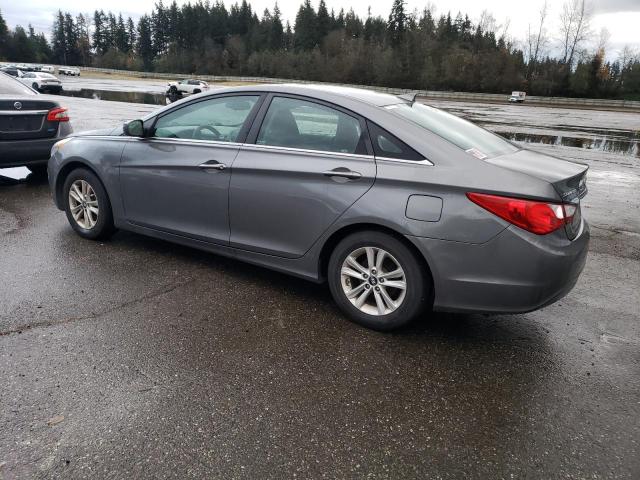 HYUNDAI SONATA GLS 2013 gray sedan 4d gas 5NPEB4AC3DH621144 photo #3