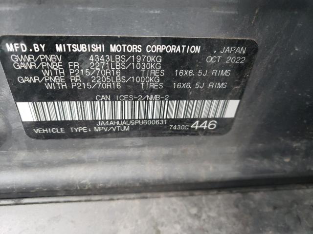 2023 MITSUBISHI RVR ES JA4AHUAU5PU600631