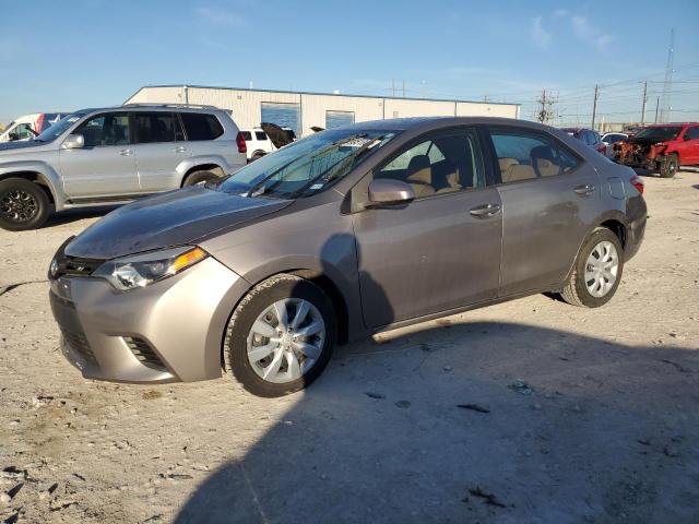 TOYOTA COROLLA L 2014 gray sedan 4d gas 5YFBURHEXEP162359 photo #1