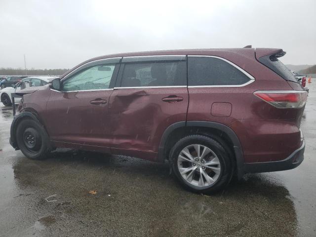 Vin: 5tdbkrfh6fs072265, lot: 80562084, toyota highlander le 20152