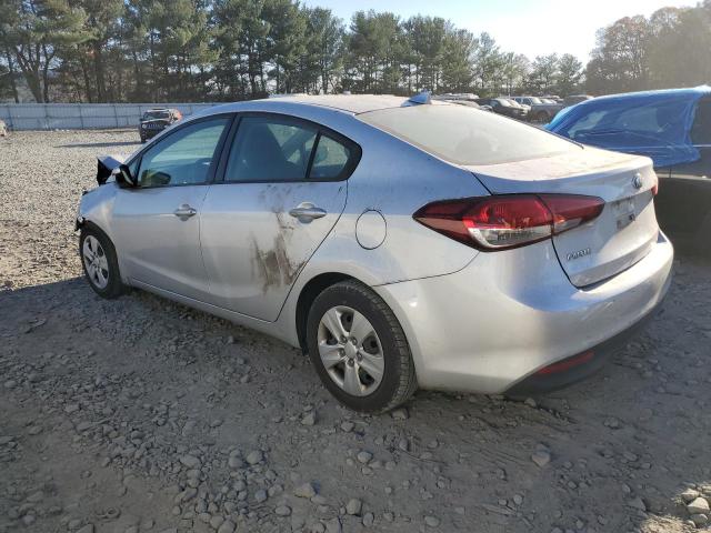 KIA FORTE LX 2017 silver  gas 3KPFK4A76HE102218 photo #3