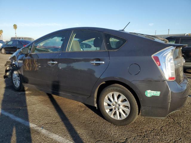 TOYOTA PRIUS PLUG 2012 gray hatchbac hybrid engine JTDKN3DP7C3022468 photo #3