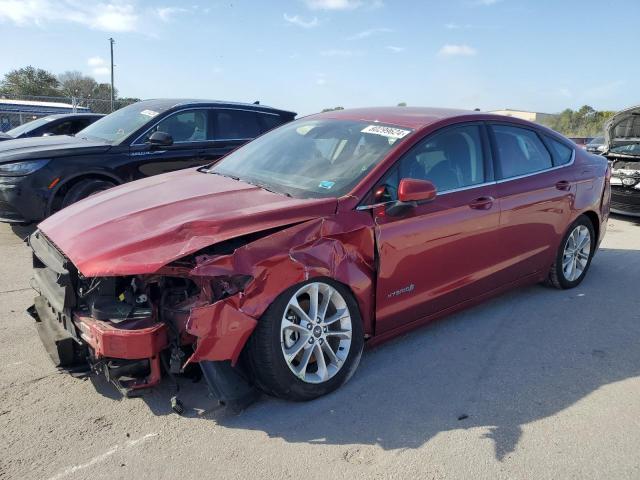 VIN 3FA6P0LU6KR240442 2019 Ford Fusion, SE no.1