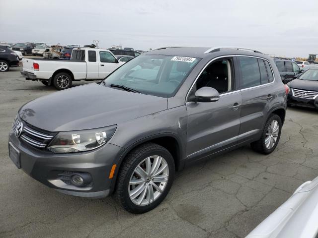 VOLKSWAGEN TIGUAN S 2012 gray 4dr spor gas WVGAV7AX3CW002686 photo #1