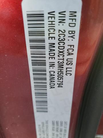 2021 DODGE CHARGER R/ - 2C3CDXCT3MH505794