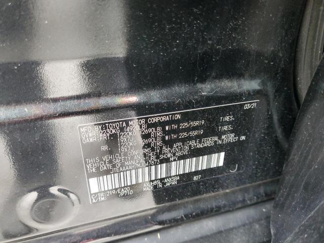 2021 TOYOTA VENZA LE - JTEAAAAH7MJ047873